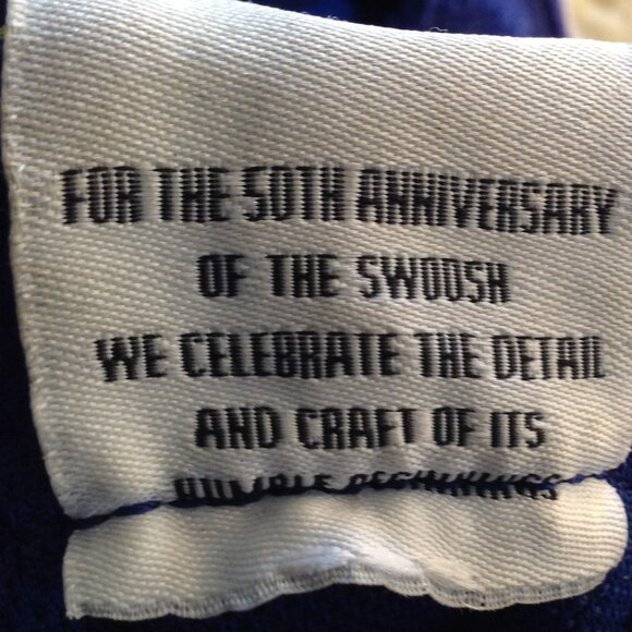 VTG '77 Nike Blazer Mid 77 Size 13; Blue Suede, Lace Charms, Mesh uppers, COOL - Picture 9 of 11